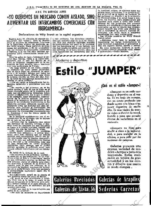 ABC MADRID 23-10-1968 página 57