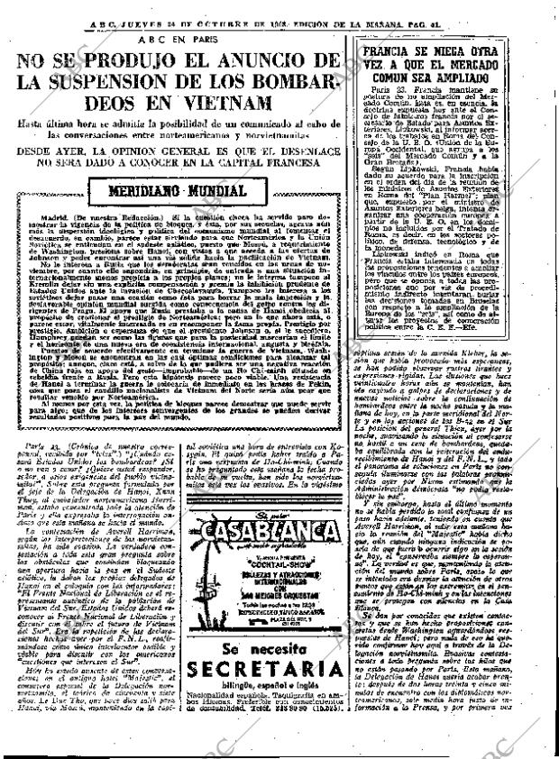 ABC MADRID 24-10-1968 página 41