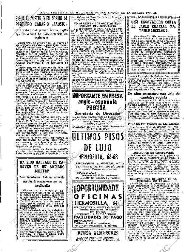 ABC MADRID 24-10-1968 página 54