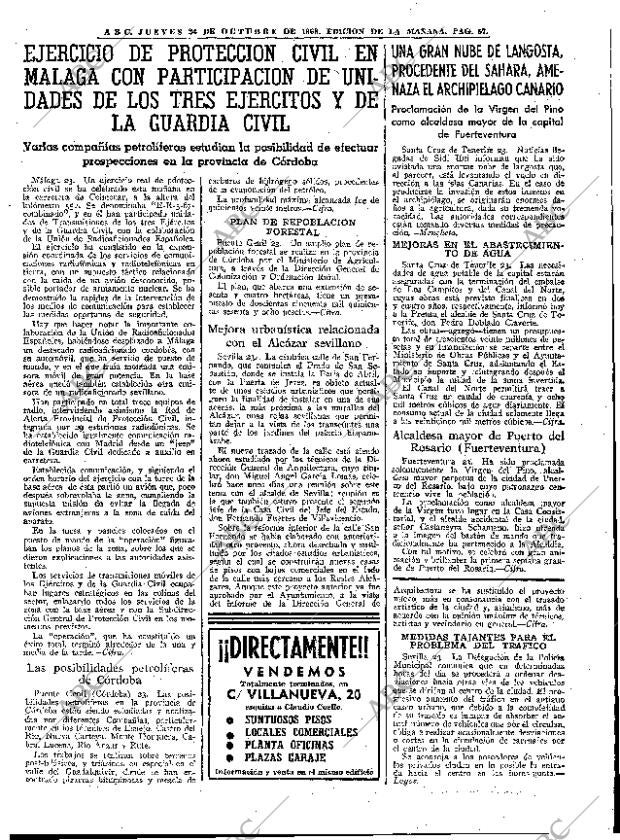 ABC MADRID 24-10-1968 página 57