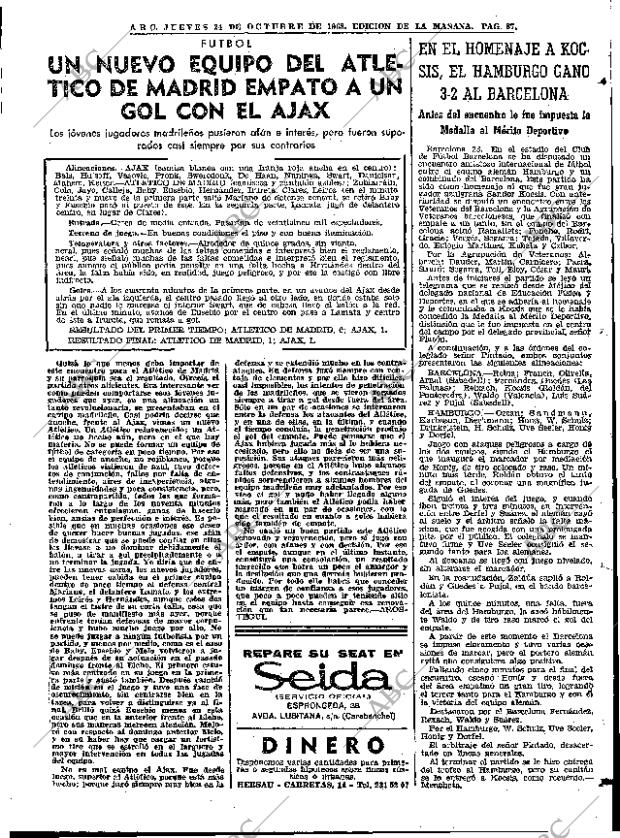 ABC MADRID 24-10-1968 página 87