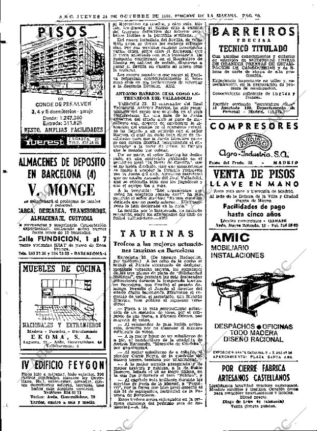 ABC MADRID 24-10-1968 página 90