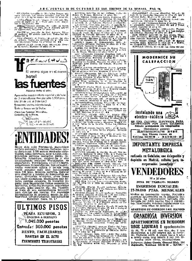 ABC MADRID 24-10-1968 página 99