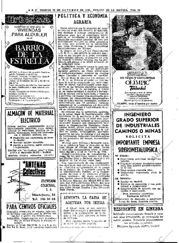 ABC MADRID 25-10-1968 página 94