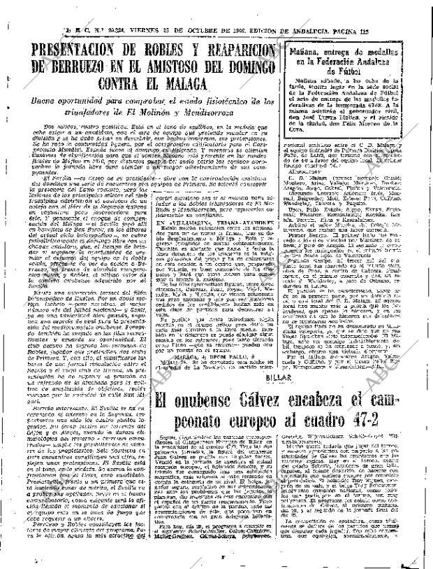 ABC SEVILLA 25-10-1968 página 109