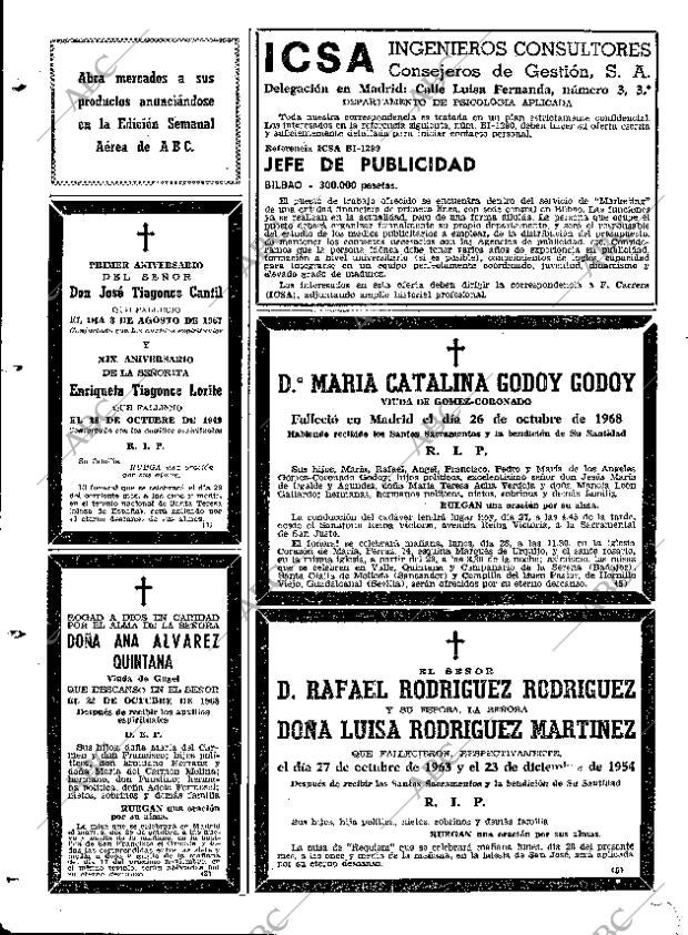 ABC MADRID 27-10-1968 página 106