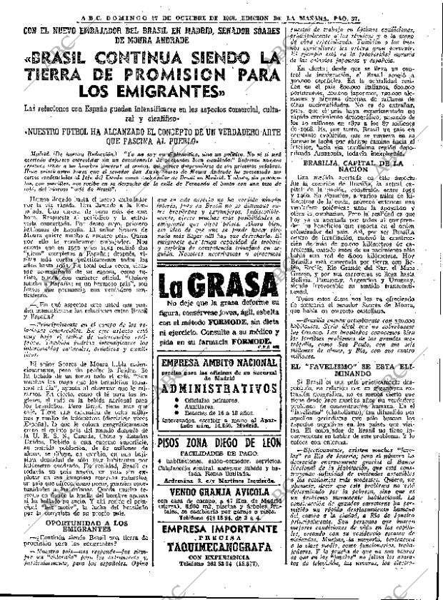 ABC MADRID 27-10-1968 página 37