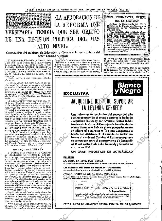 ABC MADRID 27-10-1968 página 39