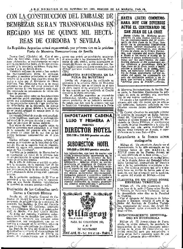 ABC MADRID 27-10-1968 página 45