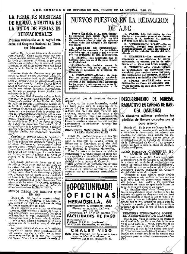 ABC MADRID 27-10-1968 página 47