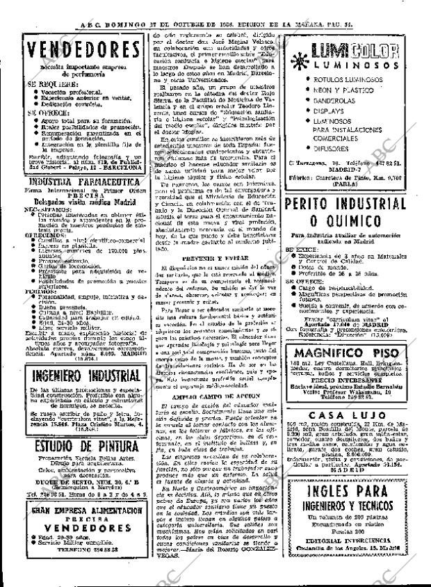 ABC MADRID 27-10-1968 página 54