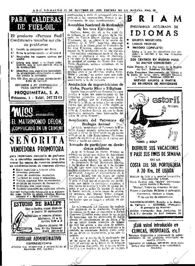 ABC MADRID 27-10-1968 página 56