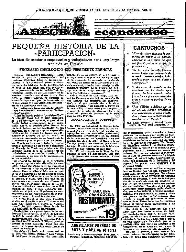 ABC MADRID 27-10-1968 página 65