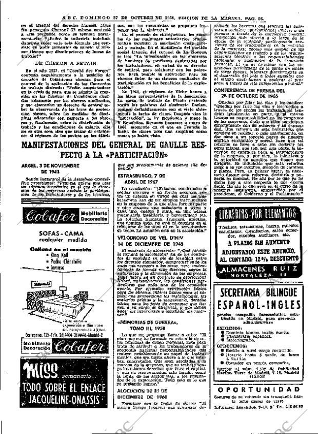 ABC MADRID 27-10-1968 página 66