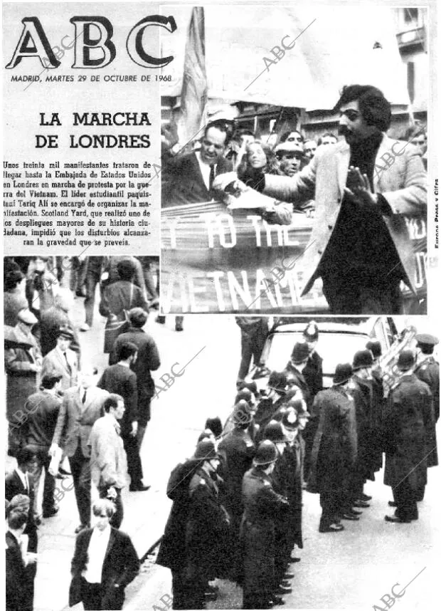 ABC MADRID 29-10-1968 página 1