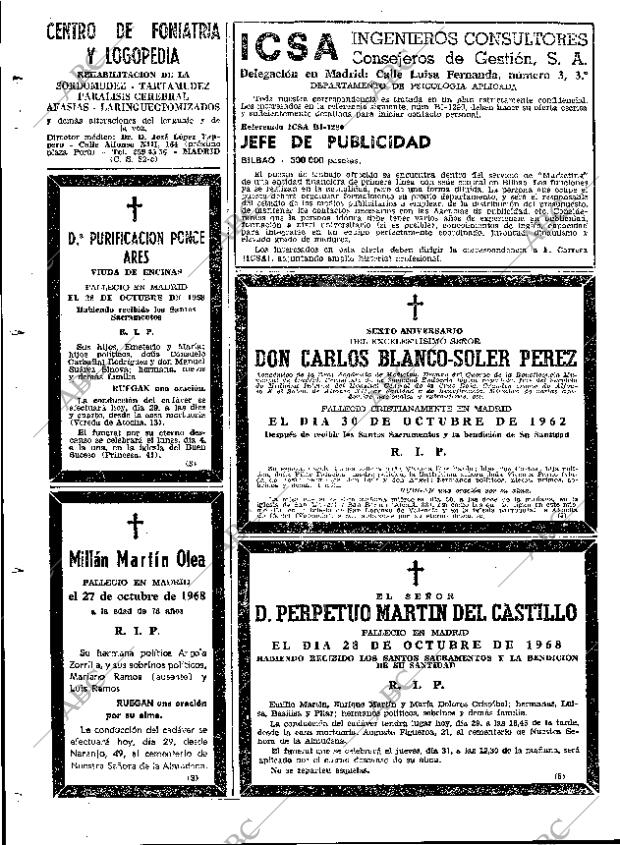 ABC MADRID 29-10-1968 página 122