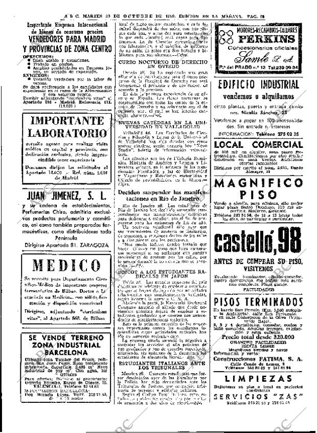 ABC MADRID 29-10-1968 página 46