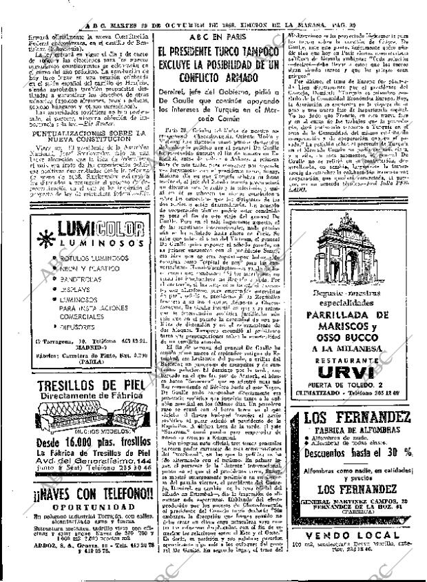 ABC MADRID 29-10-1968 página 48