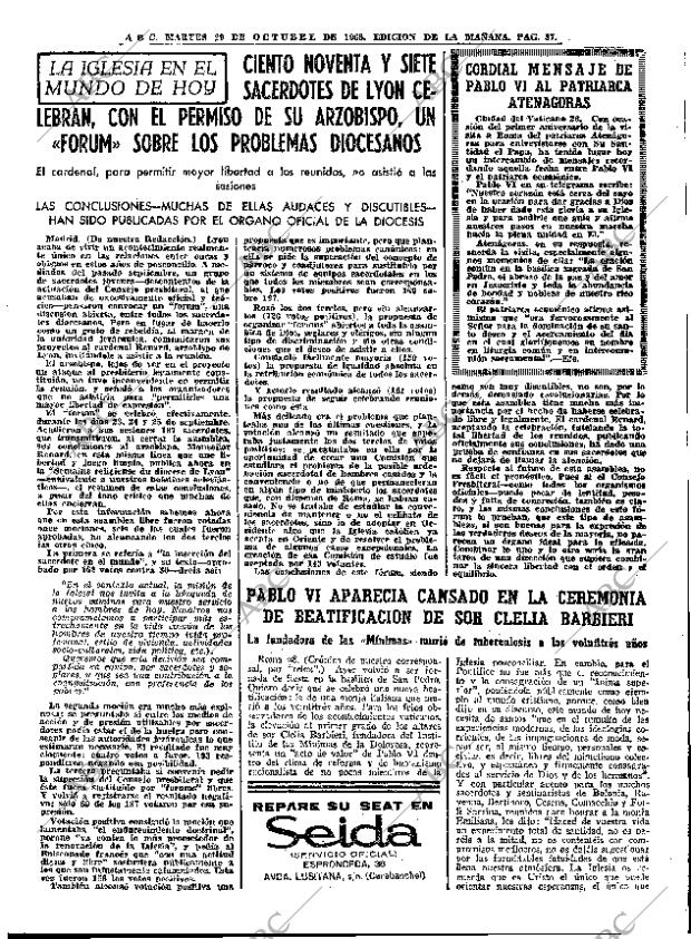 ABC MADRID 29-10-1968 página 55