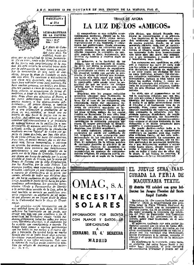 ABC MADRID 29-10-1968 página 65