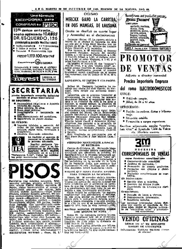 ABC MADRID 29-10-1968 página 86