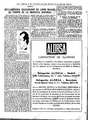 ABC MADRID 29-10-1968 página 99