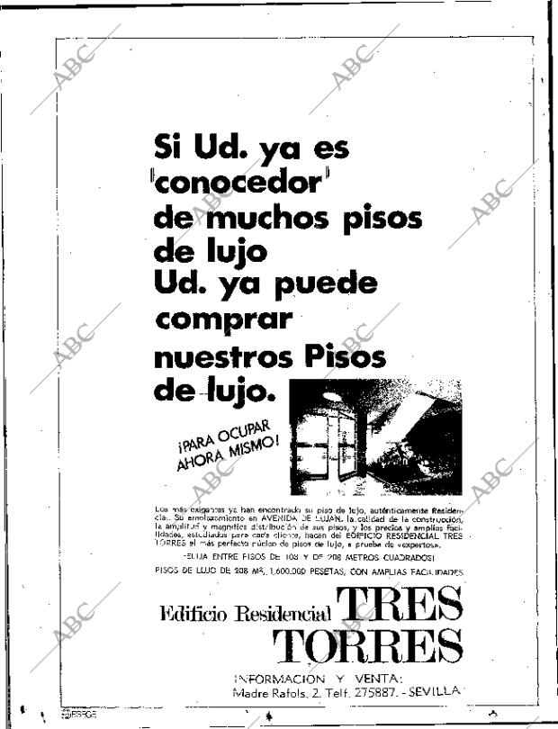 ABC SEVILLA 31-10-1968 página 2