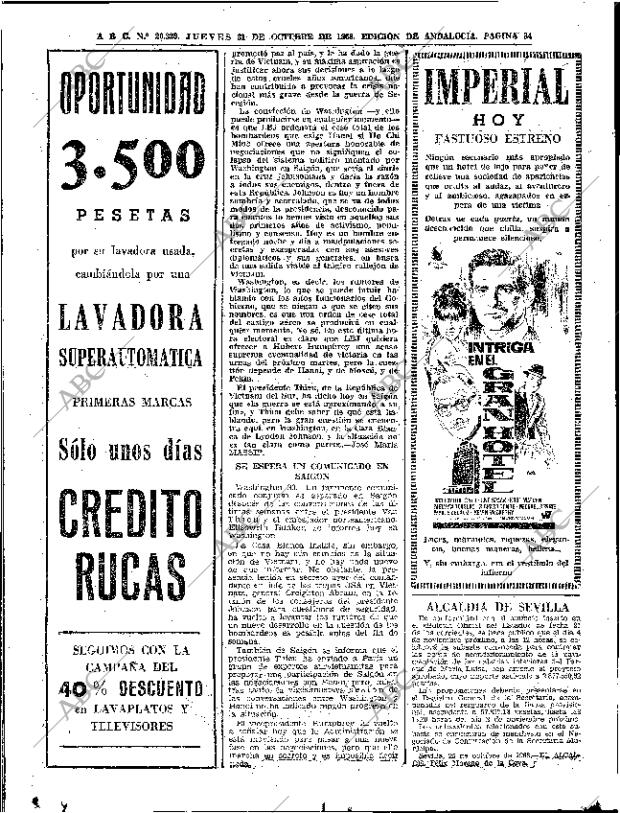 ABC SEVILLA 31-10-1968 página 32