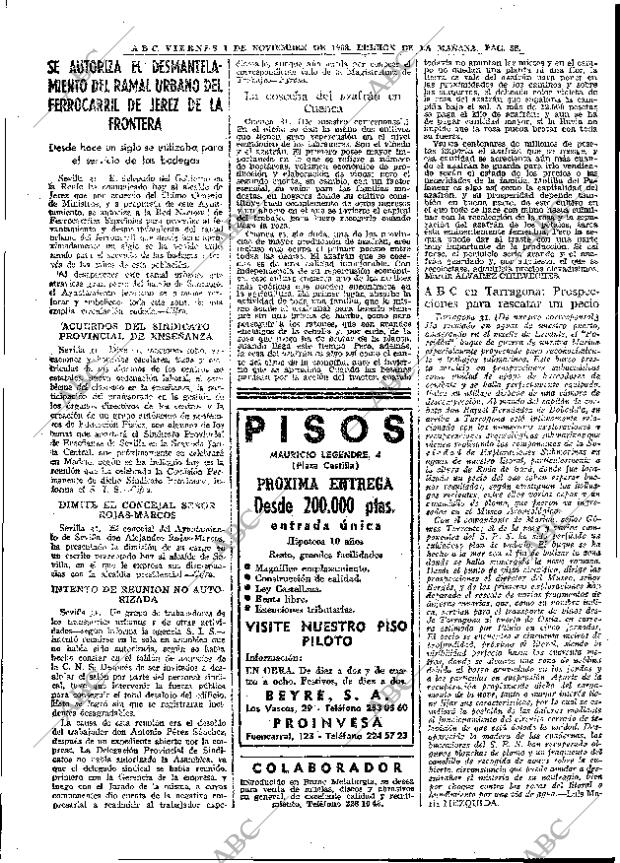 ABC MADRID 01-11-1968 página 52