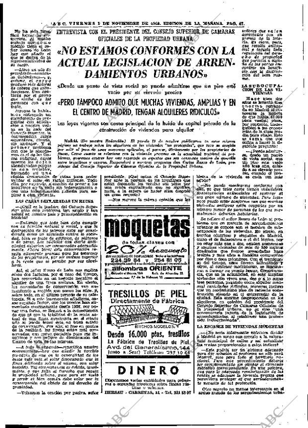 ABC MADRID 01-11-1968 página 61