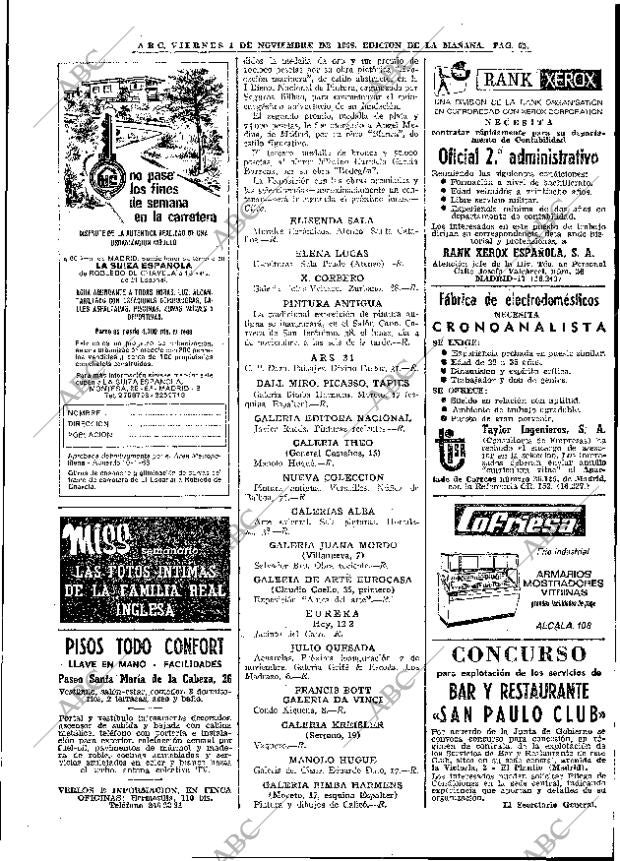 ABC MADRID 01-11-1968 página 66