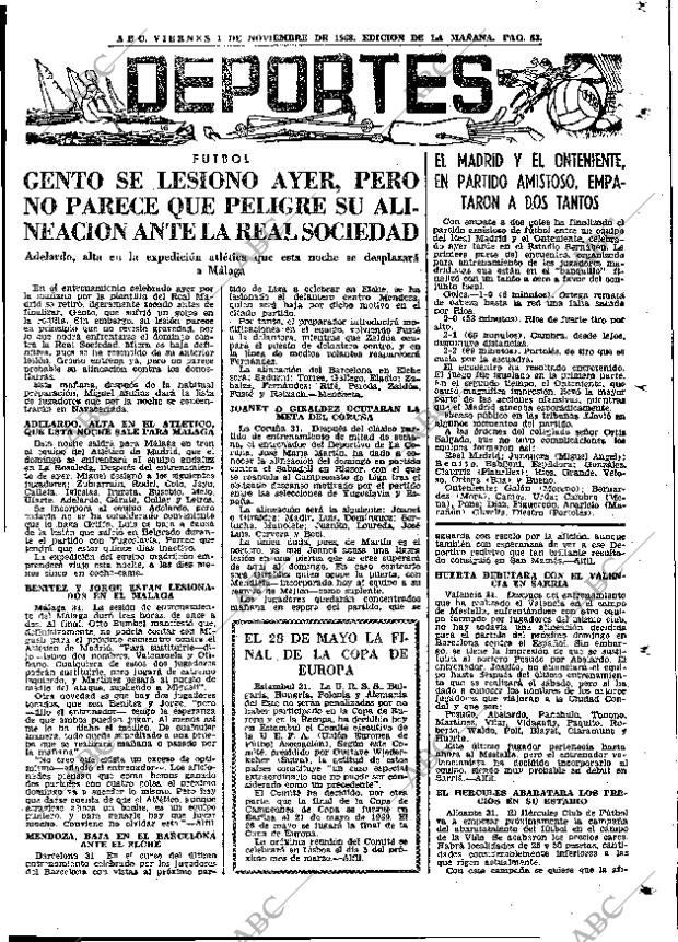 ABC MADRID 01-11-1968 página 77