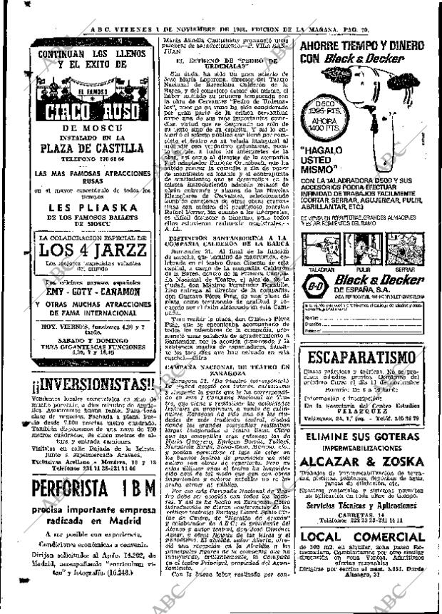 ABC MADRID 01-11-1968 página 84