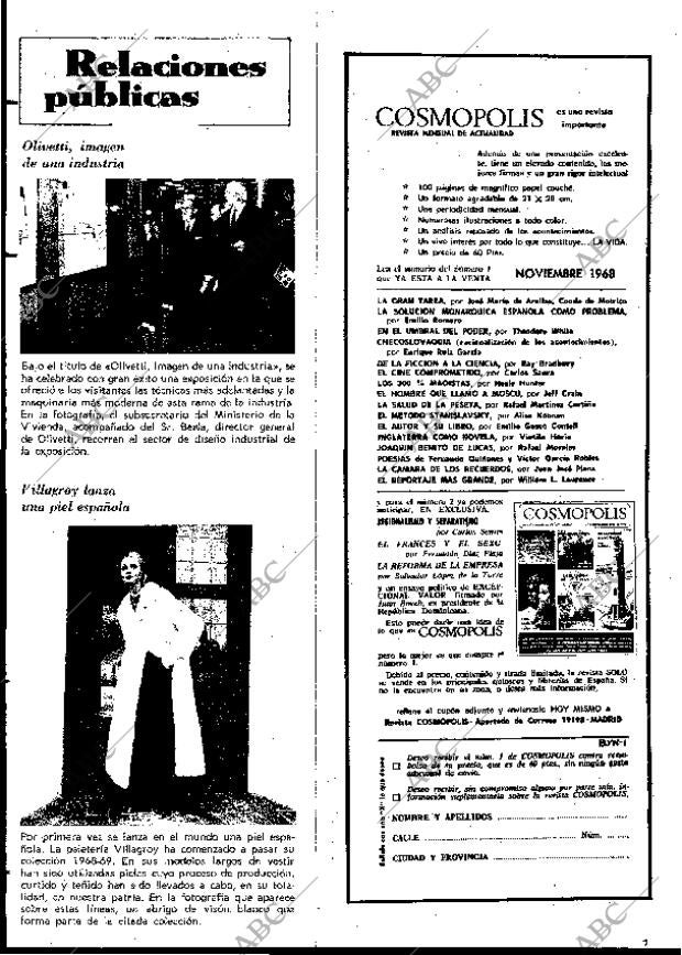 BLANCO Y NEGRO MADRID 02-11-1968 página 7