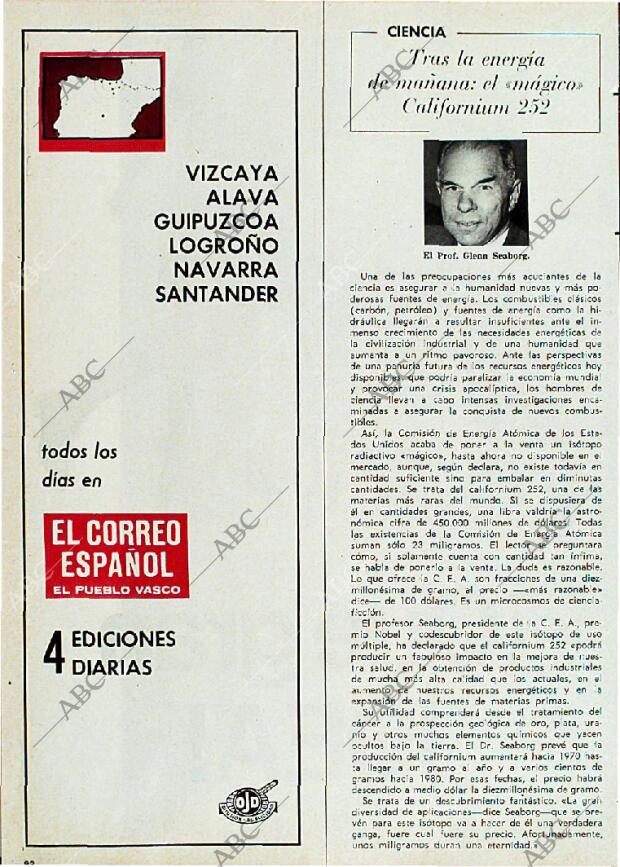 BLANCO Y NEGRO MADRID 02-11-1968 página 92