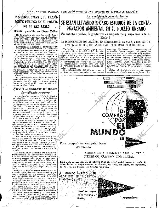 ABC SEVILLA 03-11-1968 página 47