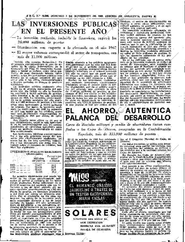 ABC SEVILLA 03-11-1968 página 53