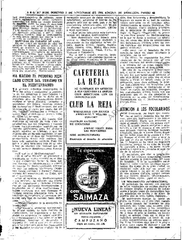 ABC SEVILLA 03-11-1968 página 63
