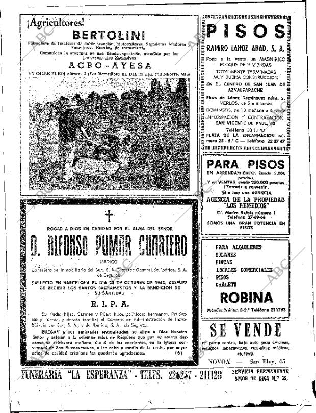 ABC SEVILLA 03-11-1968 página 88