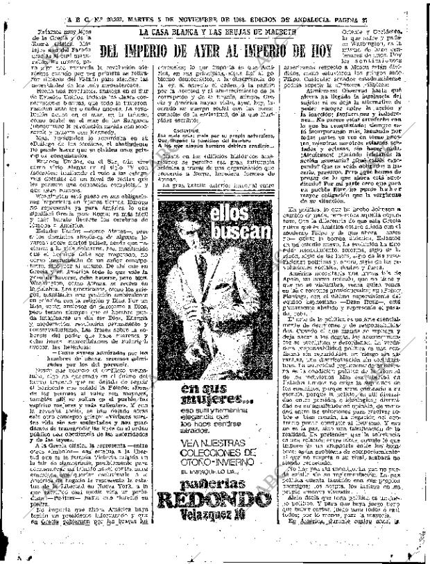 ABC SEVILLA 05-11-1968 página 37