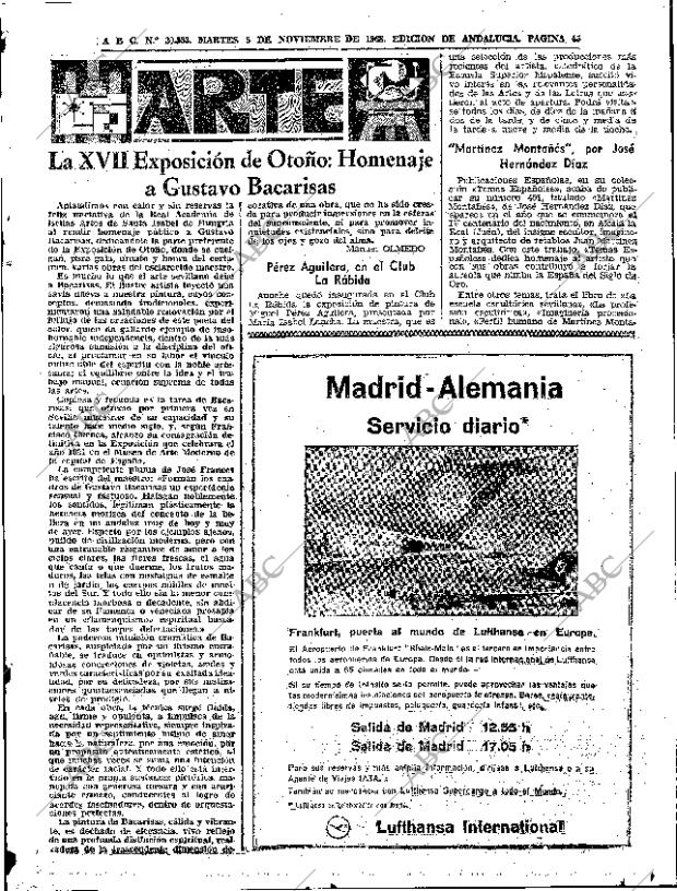 ABC SEVILLA 05-11-1968 página 45