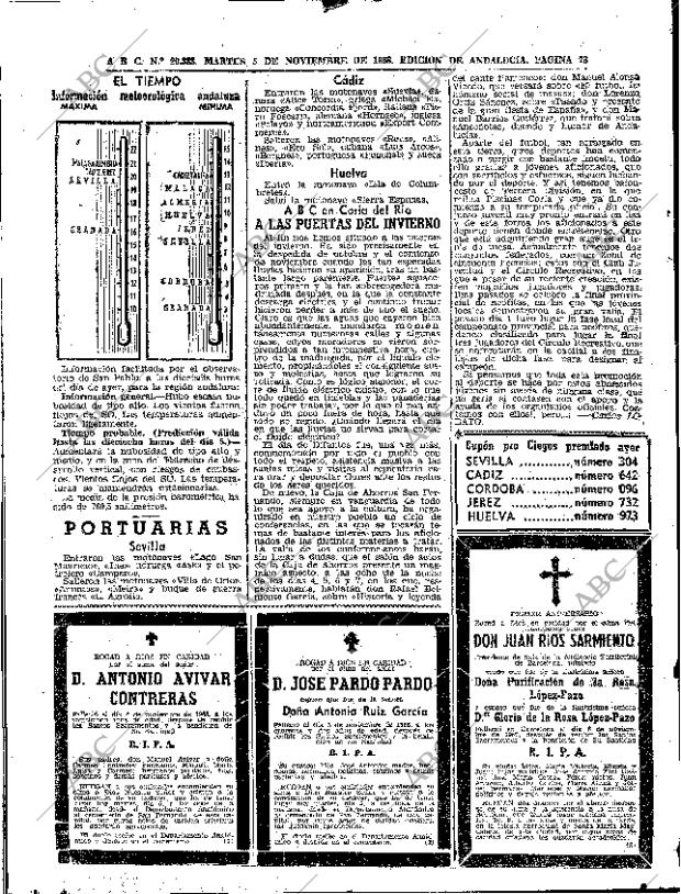 ABC SEVILLA 05-11-1968 página 78