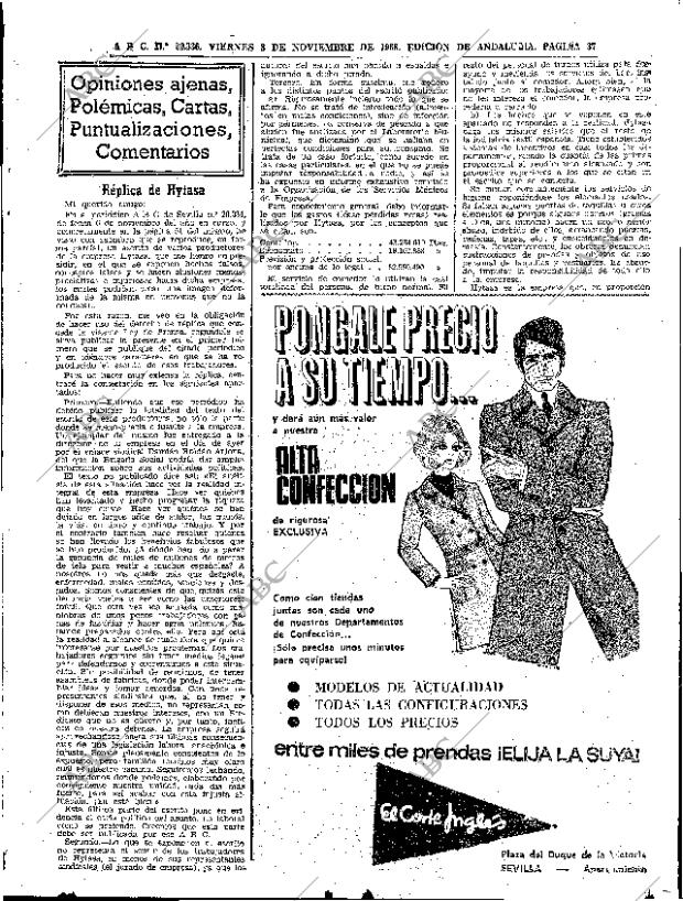 ABC SEVILLA 08-11-1968 página 37