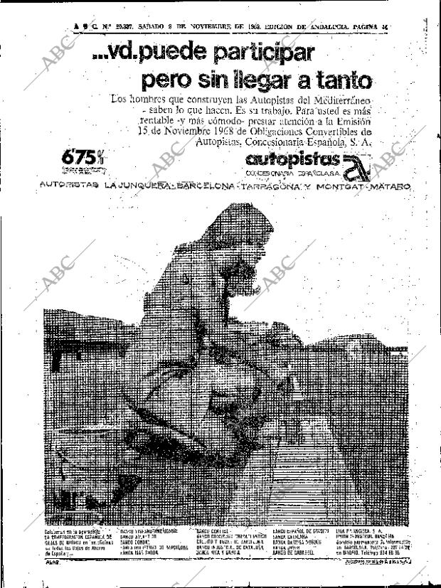 ABC SEVILLA 09-11-1968 página 44