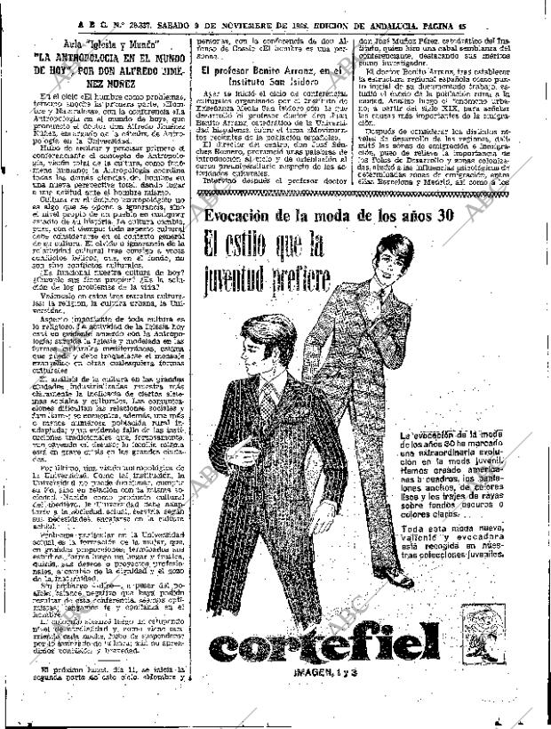 ABC SEVILLA 09-11-1968 página 45