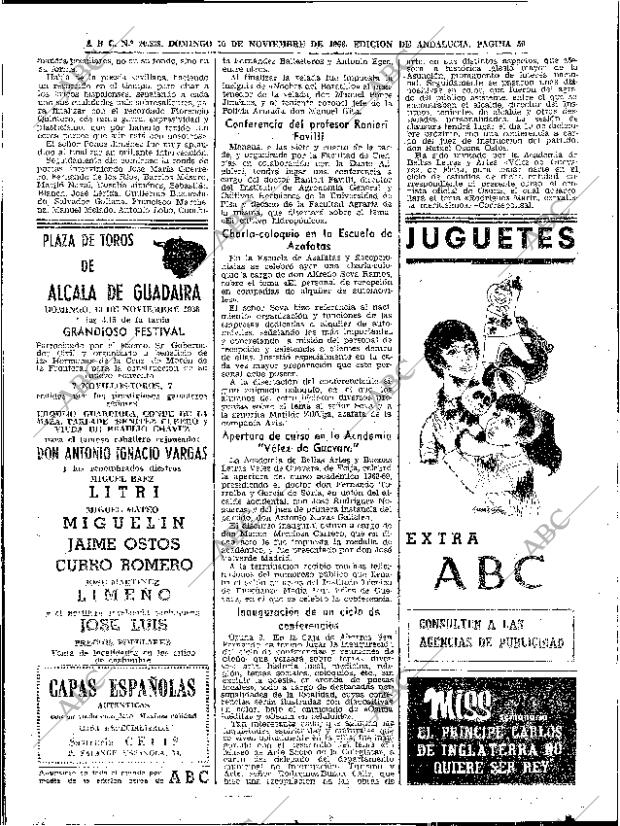 ABC SEVILLA 10-11-1968 página 50