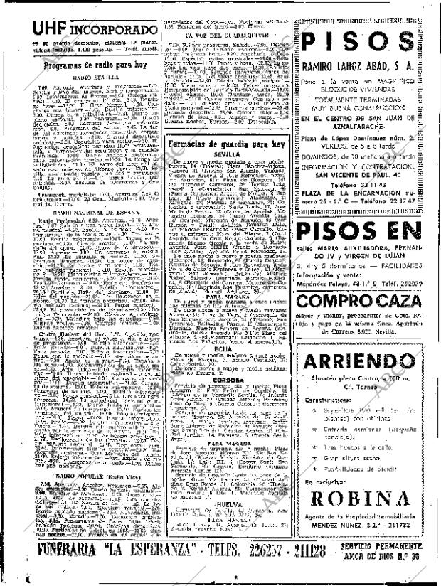 ABC SEVILLA 10-11-1968 página 94