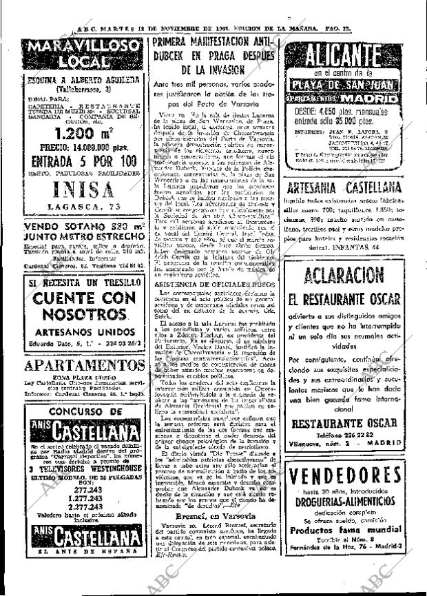 ABC MADRID 12-11-1968 página 50