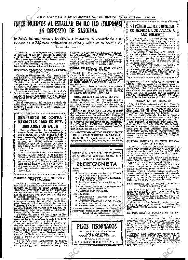 ABC MADRID 12-11-1968 página 58
