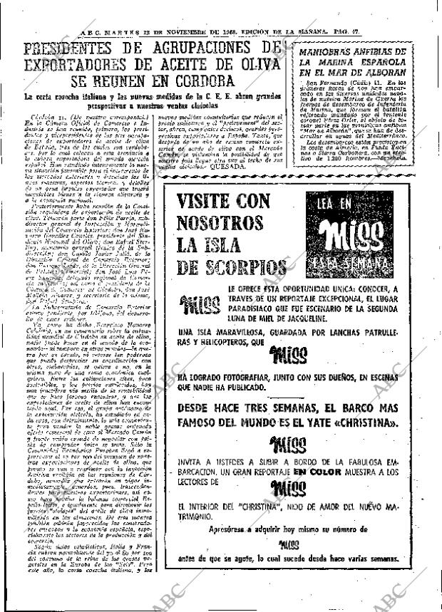 ABC MADRID 12-11-1968 página 65